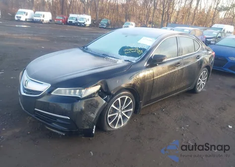 2015 Acura Tlx V6 z USA, uszkodzony, nr VIN 19UUB2F35FA016708